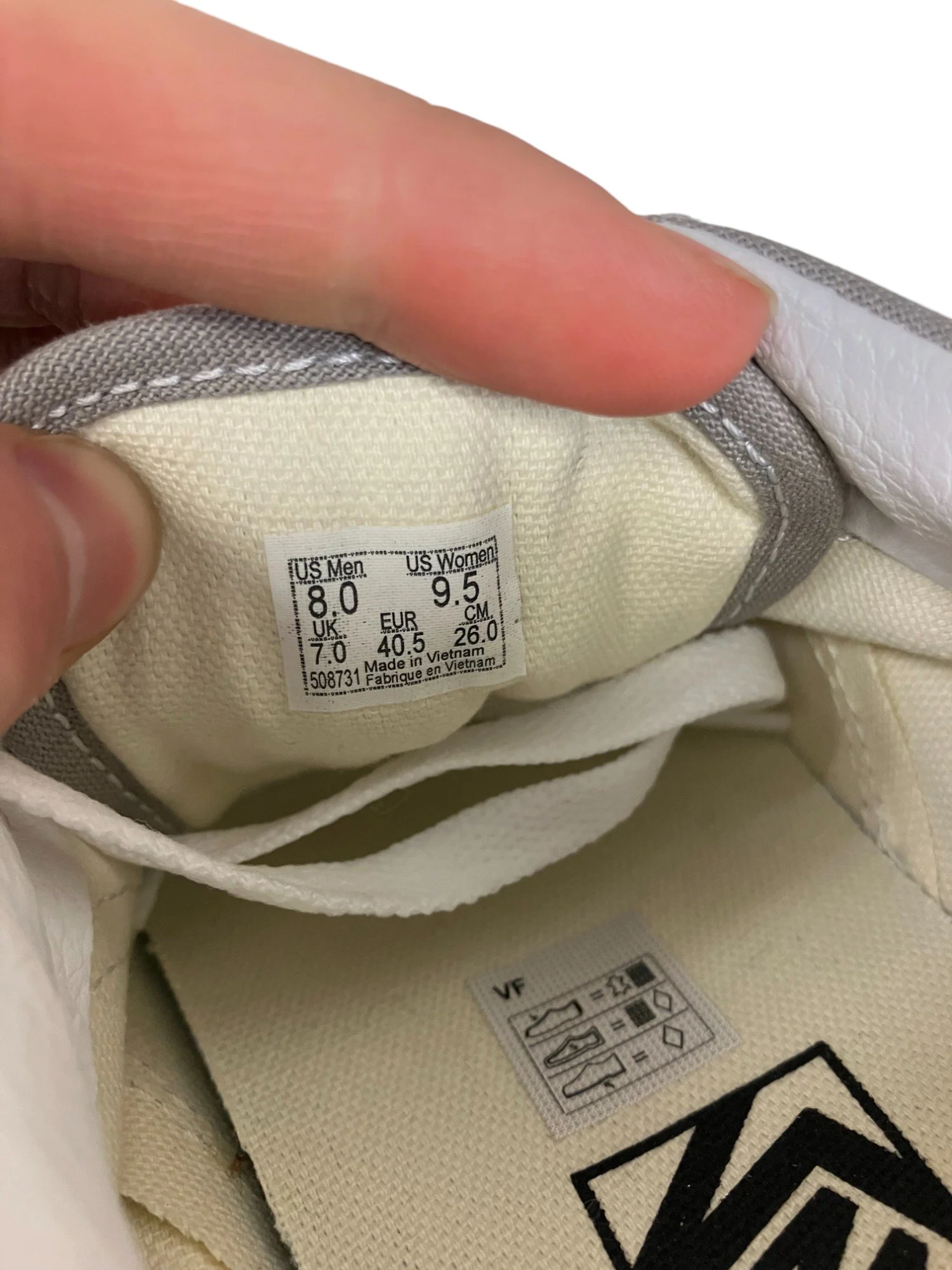すー （No,4191） NEW Vans Old Skool Shoe, Pewter/Grey, Men's Size 8 (Women's